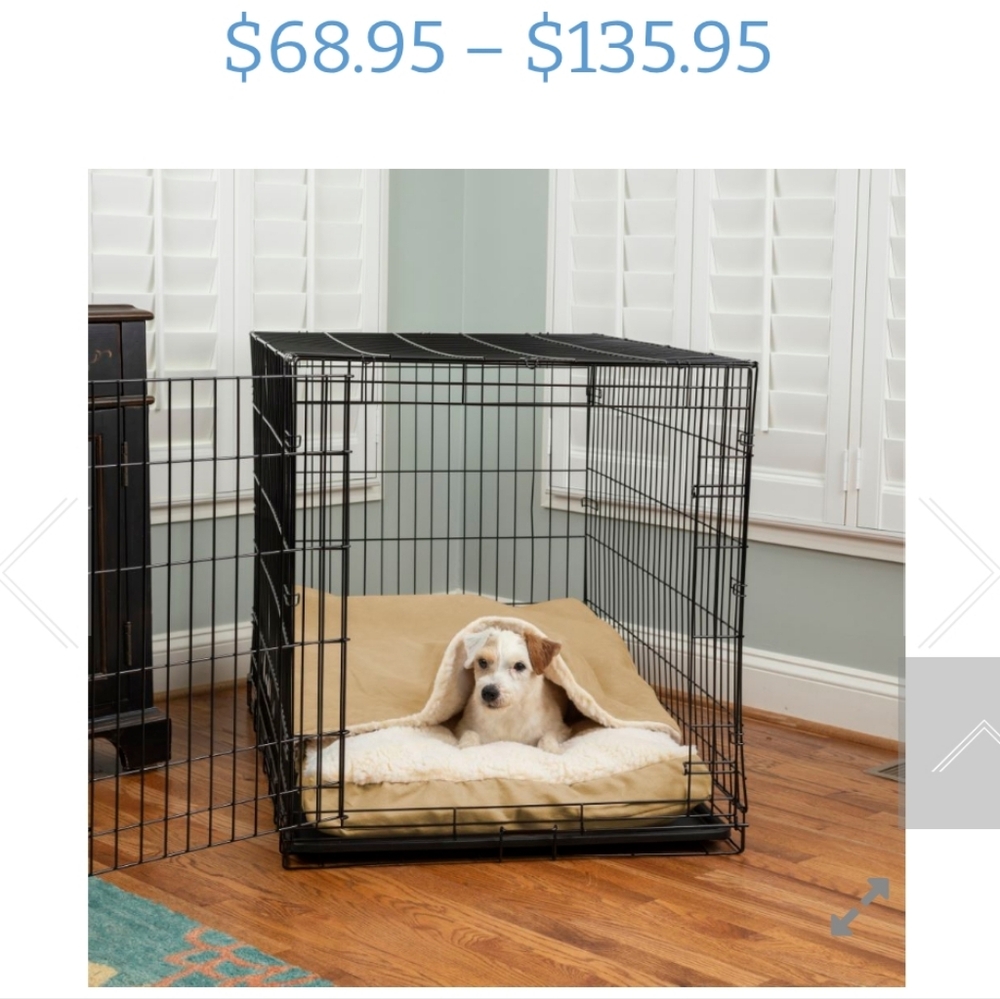 Cozy Cave Dog Crate Bed